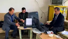 Iğdır'da Evlere Kimlik Kartı Servisi!