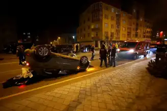 Iğdır'da Devrilen Otomobil: Sürücü Yaralı
