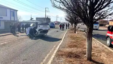 Iğdır'da Trafik Kazası: Sürücü Hastaneye Kaldırıldı