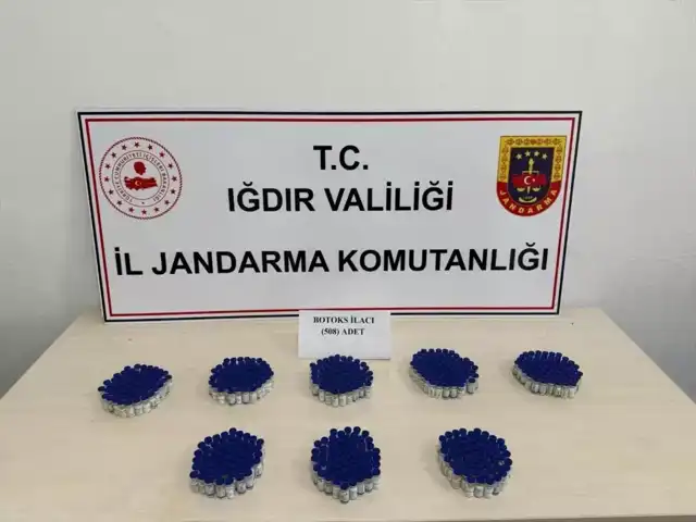 Doğu Anadolu Bölgesinde 508 Kaçak Botoks İlacı Ele Geçirildi