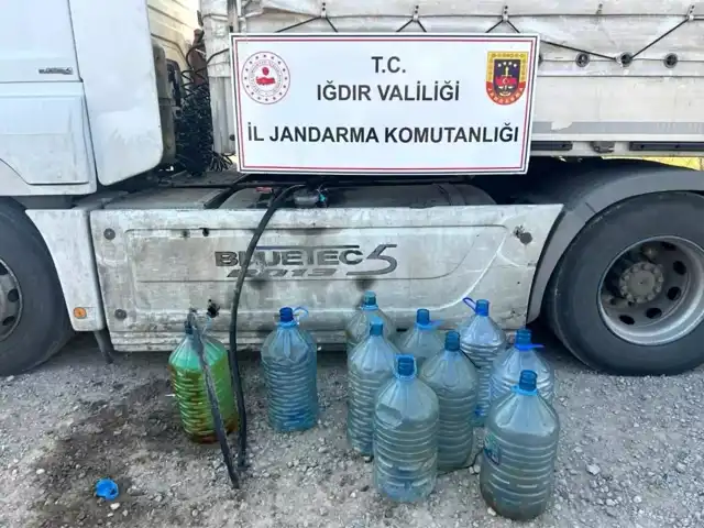 Doğu Anadolu'da Akaryakıt Kaçakçılığı Operasyonu